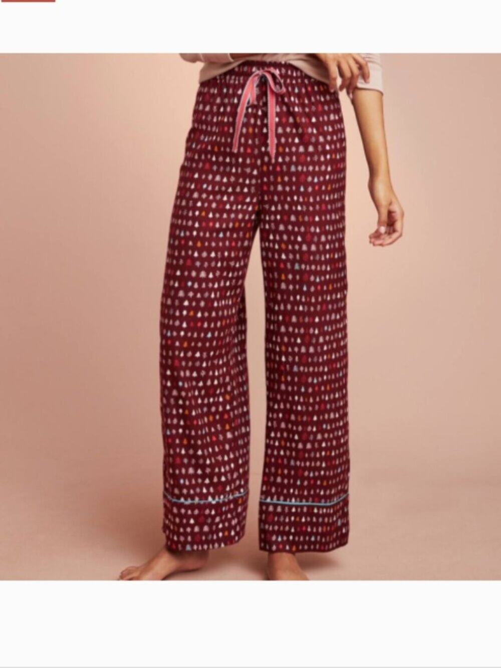 Anthropologie Floreat Pajama Pants Super Soft Flannel Size Medium NWT